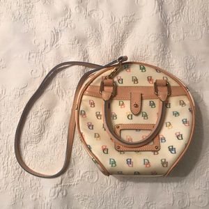 Dooney and Bourke rainbow monogram circle